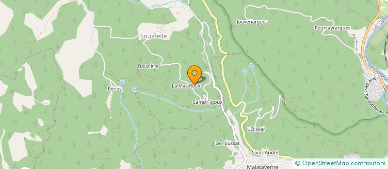 localisation de l'entreprise MONSIEUR GUNTER MULLER  LAVAL-PRADEL