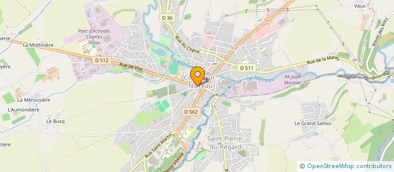 localisation de l'entreprise MONSIEUR GUNTHER LEPLEY  CONDE-EN-NORMANDIE