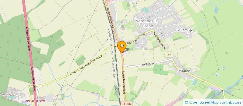 localisation de l'entreprise MONSIEUR GUNTHER STARCK  VARENNES-LE-GRAND