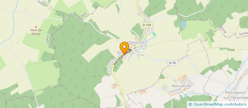 localisation de l'entreprise MONSIEUR GUNTHER SUCK  DESTORD