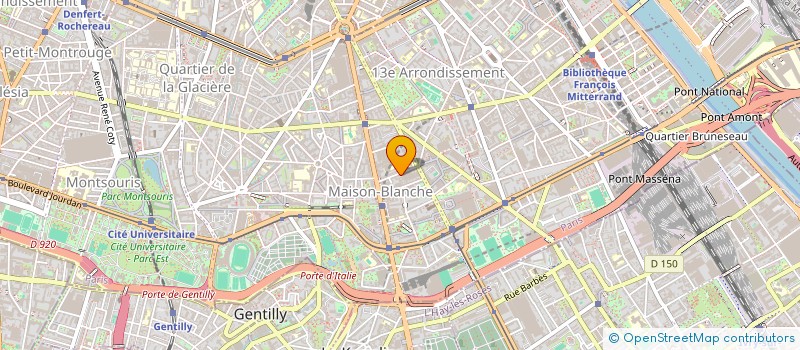 localisation de l'entreprise MONSIEUR GUOLIANG PANG  PARIS