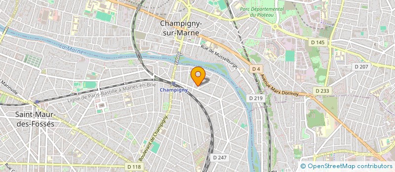 localisation de l'entreprise MONSIEUR GUOPENG ZHANG à SAINT-MAUR-DES-FOSSES