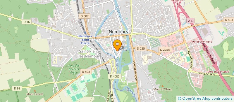 localisation de l'entreprise MONSIEUR GUOSHENG HU  NEMOURS