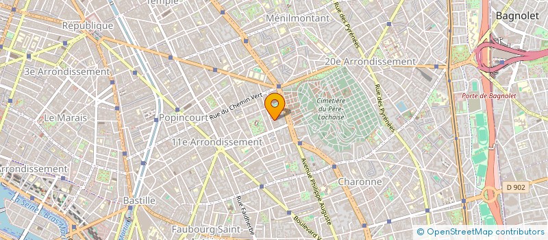 localisation de l'entreprise MONSIEUR GUOYU ZHENG  PARIS