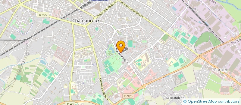localisation de l'entreprise MONSIEUR GURAM SADOEV à CHATEAUROUX