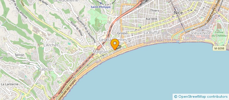 localisation de l'entreprise MONSIEUR GURAY ONGEN à NICE