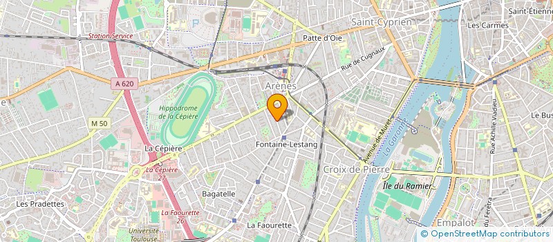 localisation de l'entreprise MONSIEUR GURBET OZKAAN à TOULOUSE