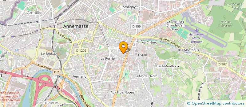 localisation de l'entreprise MONSIEUR GURCAN BAYAT  ANNEMASSE