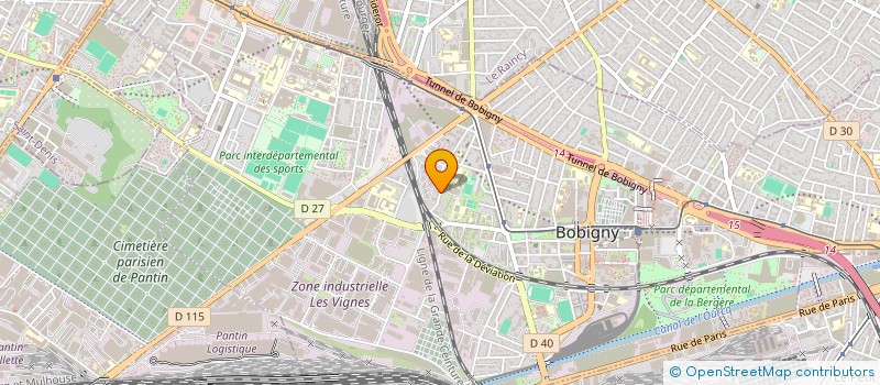 localisation de l'entreprise MONSIEUR GURCHARAN SINGH  BOBIGNY