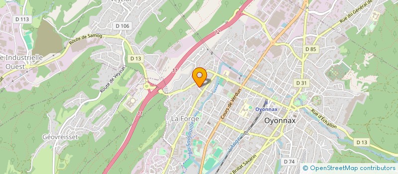 localisation de l'entreprise MONSIEUR GURDAL KARABULUT à OYONNAX
