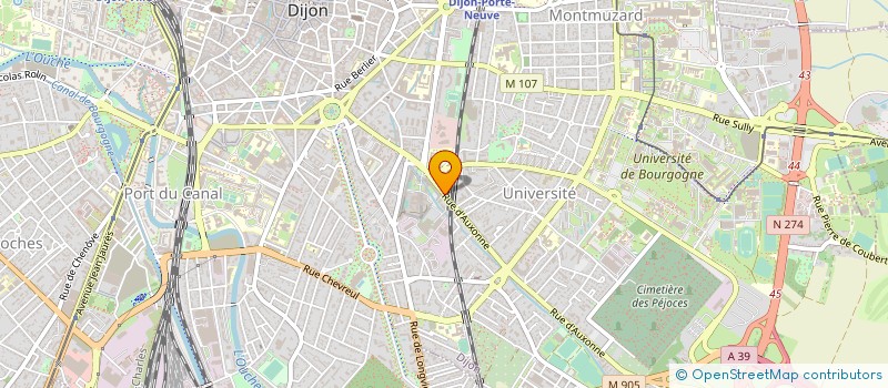 localisation de l'entreprise MONSIEUR GURGEN DILANYAN à DIJON
