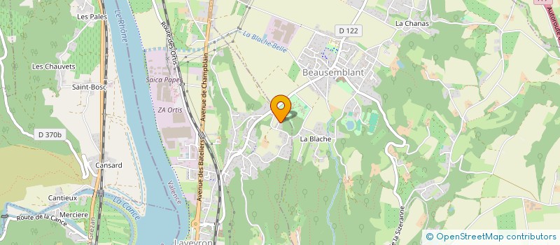 localisation de l'entreprise MONSIEUR GURHAN TOSUN  LAVEYRON