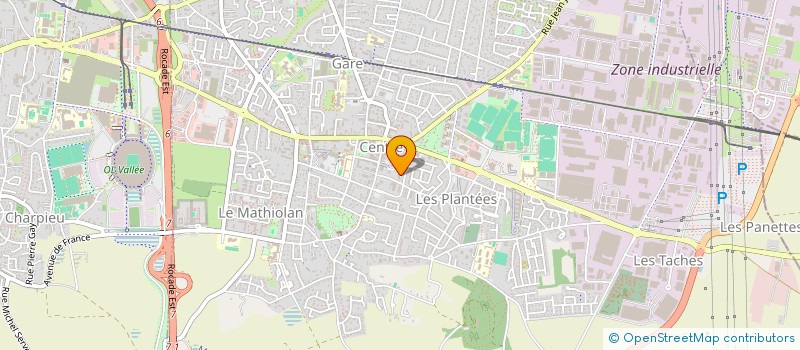 localisation de l'entreprise MONSIEUR GURI GURI  MEYZIEU