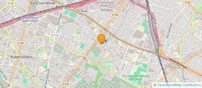 localisation de l'entreprise MONSIEUR GURINDER SINGH à LA COURNEUVE