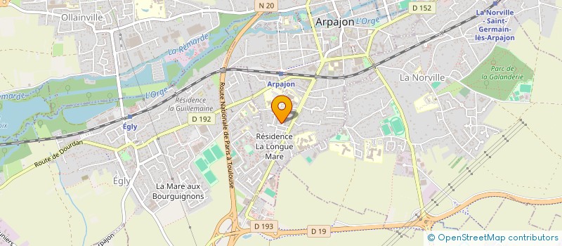 localisation de l'entreprise MONSIEUR GURKAN YILMAZ à ARPAJON