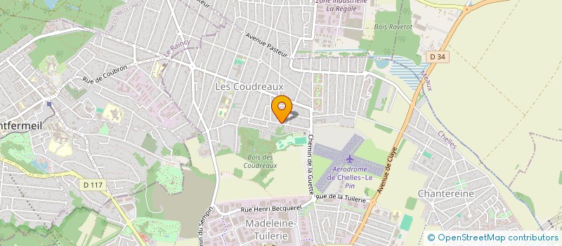 localisation de l'entreprise MONSIEUR GURPREET GILL  CHELLES