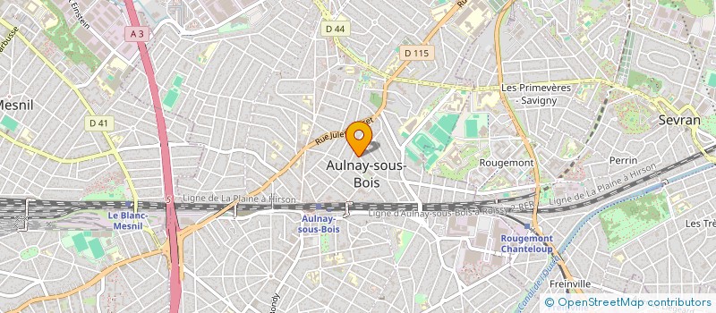 localisation de l'entreprise MONSIEUR GURPREET SINGH à AULNAY-SOUS-BOIS