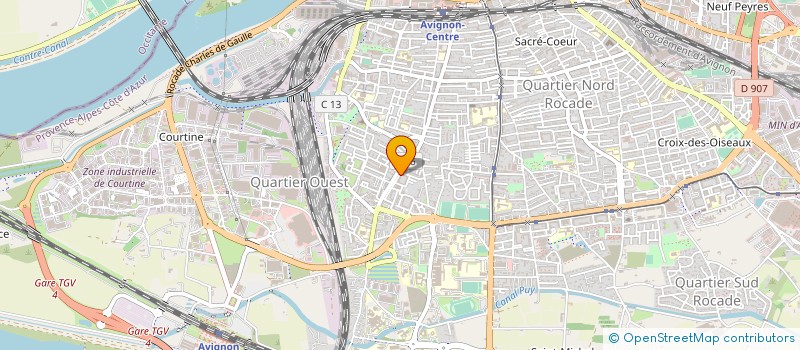 localisation de l'entreprise MONSIEUR GURSEL ERSOY  AVIGNON