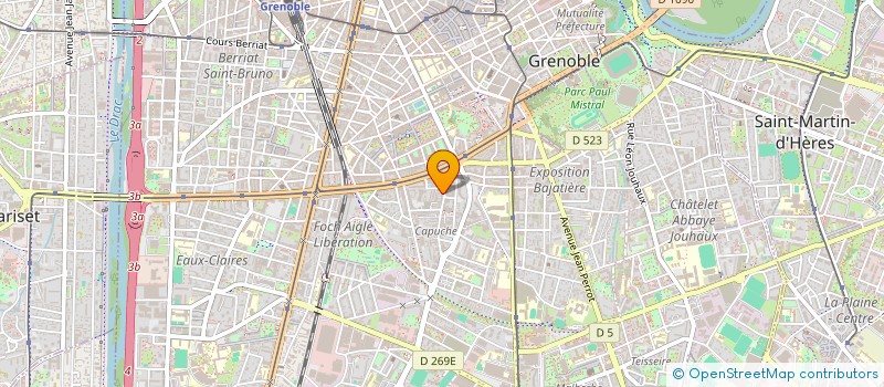 localisation de l'entreprise MONSIEUR GURSEL GUL à GRENOBLE