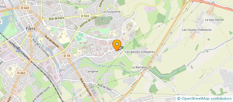 localisation de l'entreprise MONSIEUR GURSEL KERVANCI à FLERS