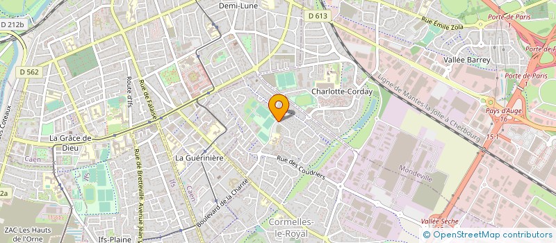 localisation de l'entreprise MONSIEUR GURSEL KILIC  CORMELLES-LE-ROYAL