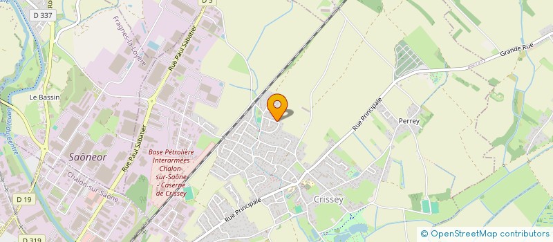 localisation de l'entreprise MONSIEUR GURSEL OKSUZ  CRISSEY