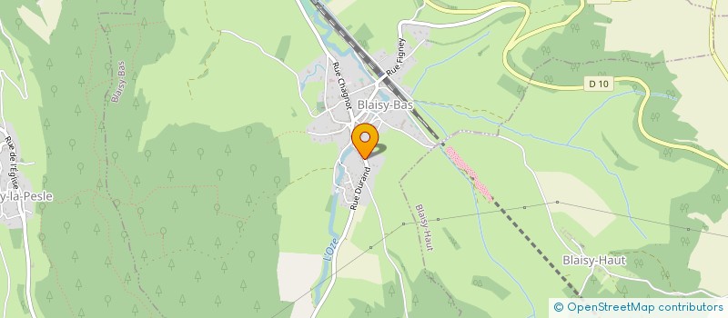 localisation de l'entreprise MONSIEUR GURVAN BEGASSE  BLAISY-BAS