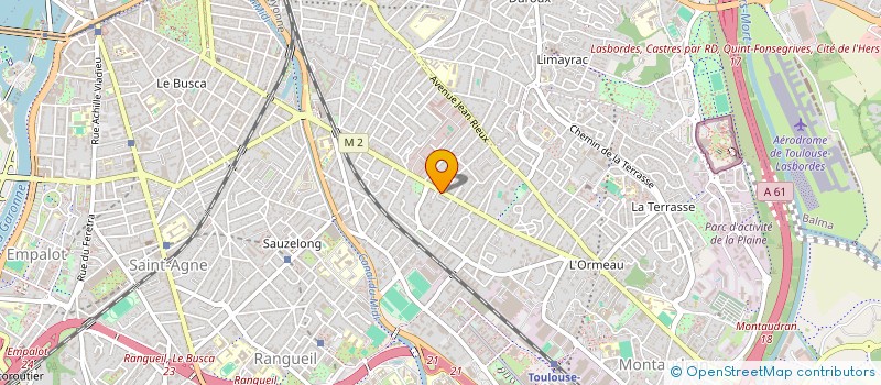 localisation de l'entreprise MONSIEUR GURVAN CAVAGNAC à TOULOUSE
