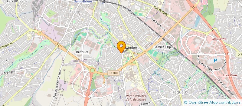 localisation de l'entreprise MONSIEUR GURVAN L'HENAF à SAINT-BRIEUC