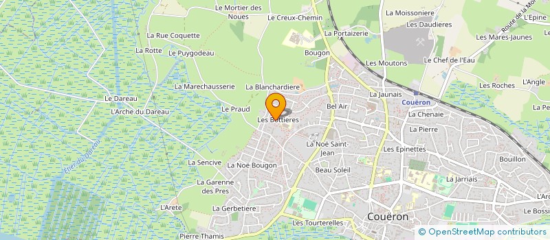 localisation de l'entreprise MONSIEUR GURVAN LE BOURHIS à COUERON
