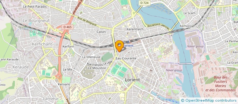 localisation de l'entreprise MONSIEUR GURVAN LE PENHER  LORIENT