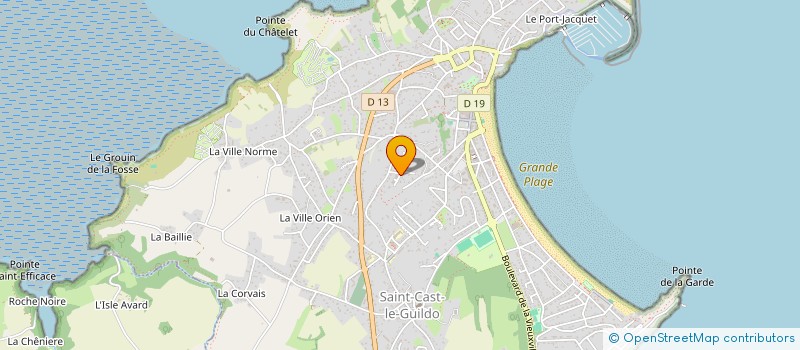 localisation de l'entreprise MONSIEUR GURVAN MOTTAIS  SAINT-CAST-LE-GUILDO