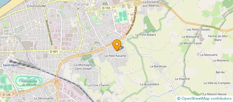 localisation de l'entreprise MONSIEUR GURVANN PASTOL  SAINT-MALO