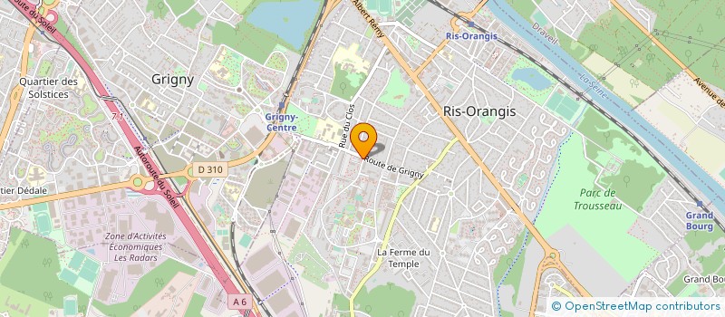 localisation de l'entreprise MONSIEUR GURVINDER SINGH à RIS-ORANGIS