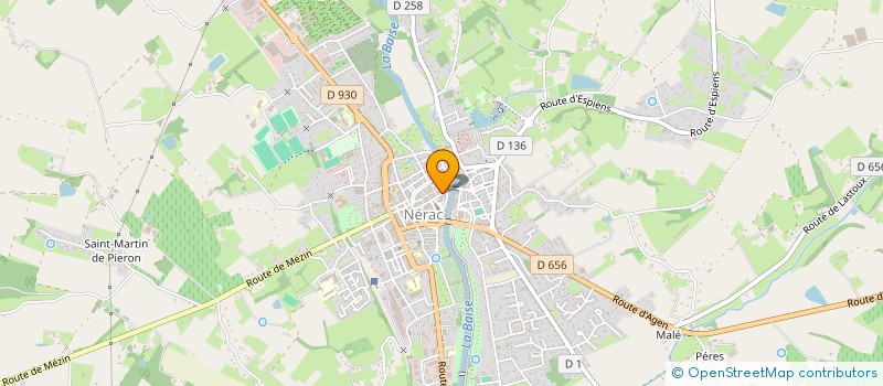 localisation de l'entreprise MONSIEUR GUSS  NERAC