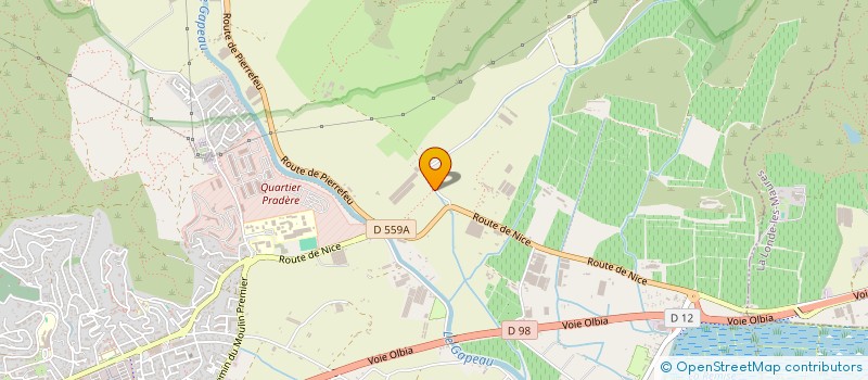 localisation de l'entreprise MONSIEUR GUSTAAF GROESBEEK  HYERES