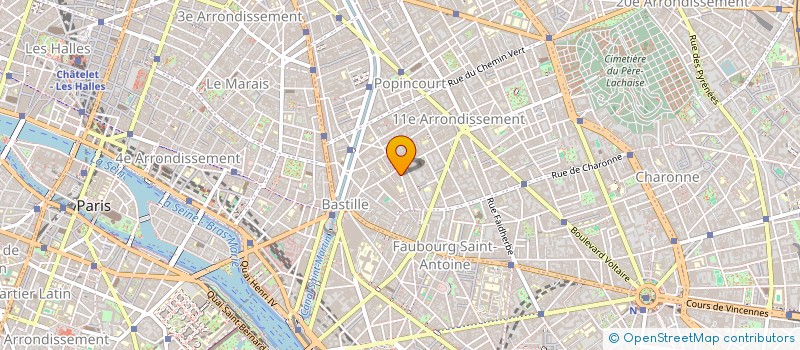 localisation de l'entreprise MONSIEUR GUSTAV DUCLOZ  PARIS