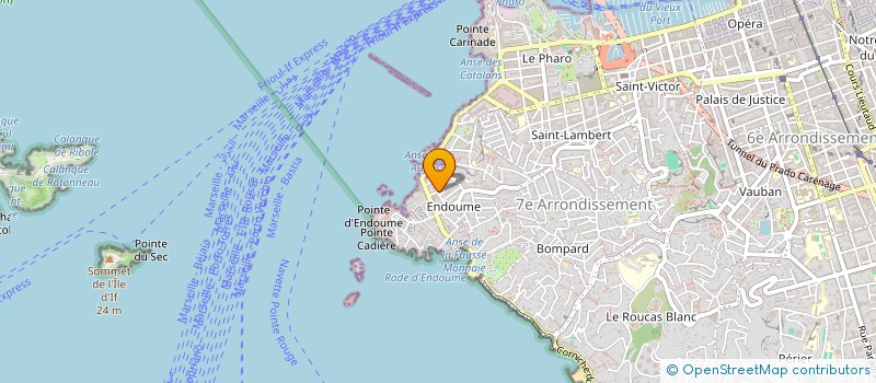 localisation de l'entreprise MONSIEUR GUSTAVE ALFSEN  MARSEILLE 7EME