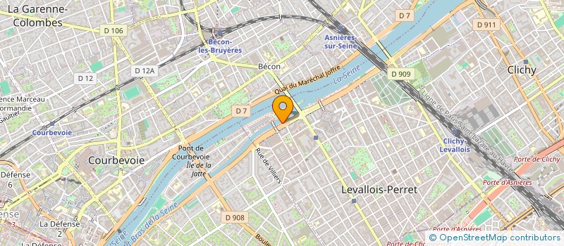 localisation de l'entreprise MONSIEUR GUSTAVE CABIROU à LEVALLOIS-PERRET