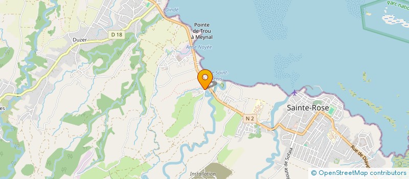 localisation de l'entreprise MONSIEUR GUSTAVE CASDARD  SAINTE-ROSE