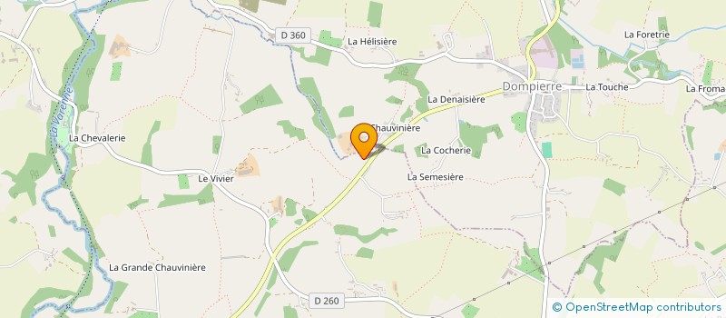 localisation de l'entreprise MONSIEUR GUSTAVE CHATEL à DOMFRONT-EN-POIRAIE
