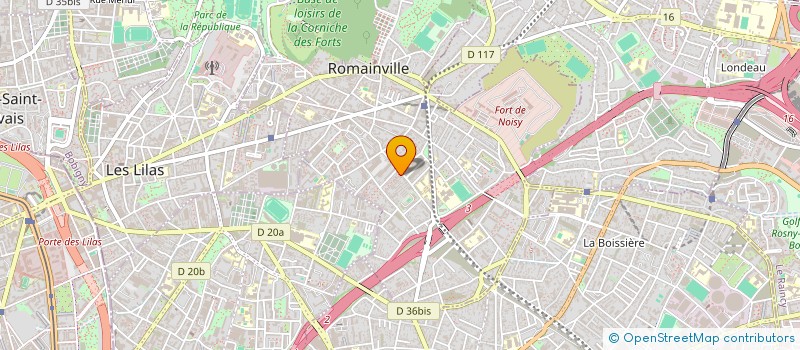 localisation de l'entreprise MONSIEUR GUSTAVE CHOUTRI à ROMAINVILLE