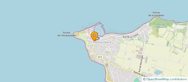 localisation de l'entreprise MONSIEUR GUSTAVE CLAVIER à NOIRMOUTIER-EN-L'ILE