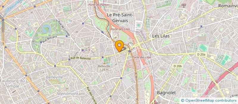 localisation de l'entreprise MONSIEUR GUSTAVE CRESP  PARIS