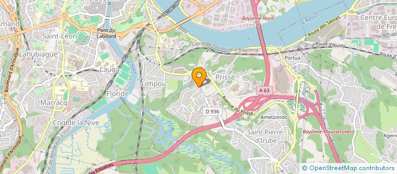 localisation de l'entreprise MONSIEUR GUSTAVE DE LACROIX DE RAVIGNAN  SAINT-PIERRE-D'IRUBE