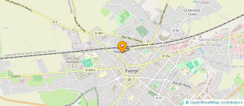 localisation de l'entreprise MONSIEUR GUSTAVE DEHAIS  YVETOT