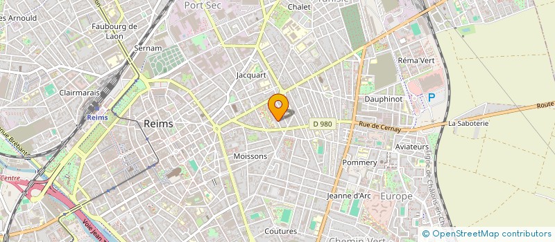 localisation de l'entreprise MONSIEUR GUSTAVE DUCHET-SUCHAUX  REIMS