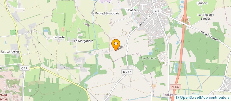 localisation de l'entreprise MONSIEUR GUSTAVE FOURNEL  PONT-PEAN
