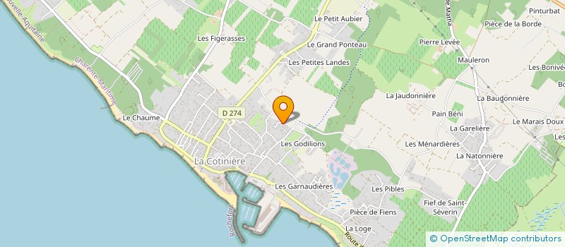 localisation de l'entreprise MONSIEUR GUSTAVE GILLES à SAINT-PIERRE-D OLERON
