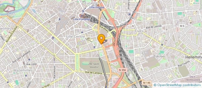 localisation de l'entreprise MONSIEUR GUSTAVE GOUDJI à LILLE